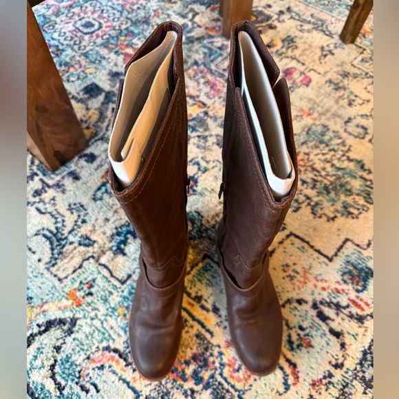 UGG Dark Brown W Channing Boots 9.5 - Picture 3 of 11